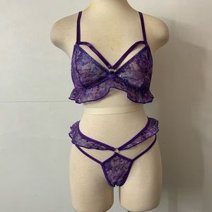 Sexy Purple Two piece